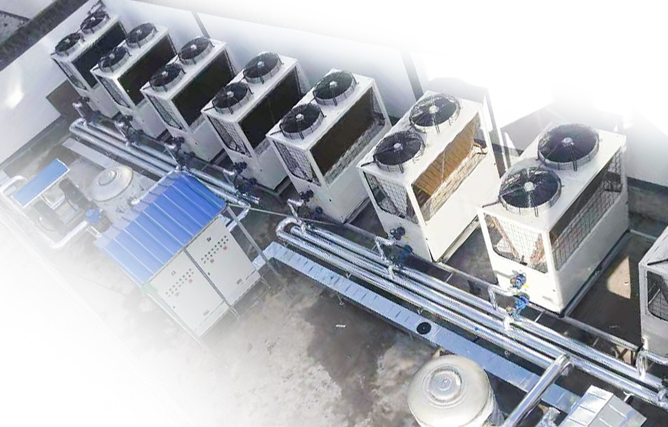 欧谛斯6台30P甘肃宕昌学校供暖项目